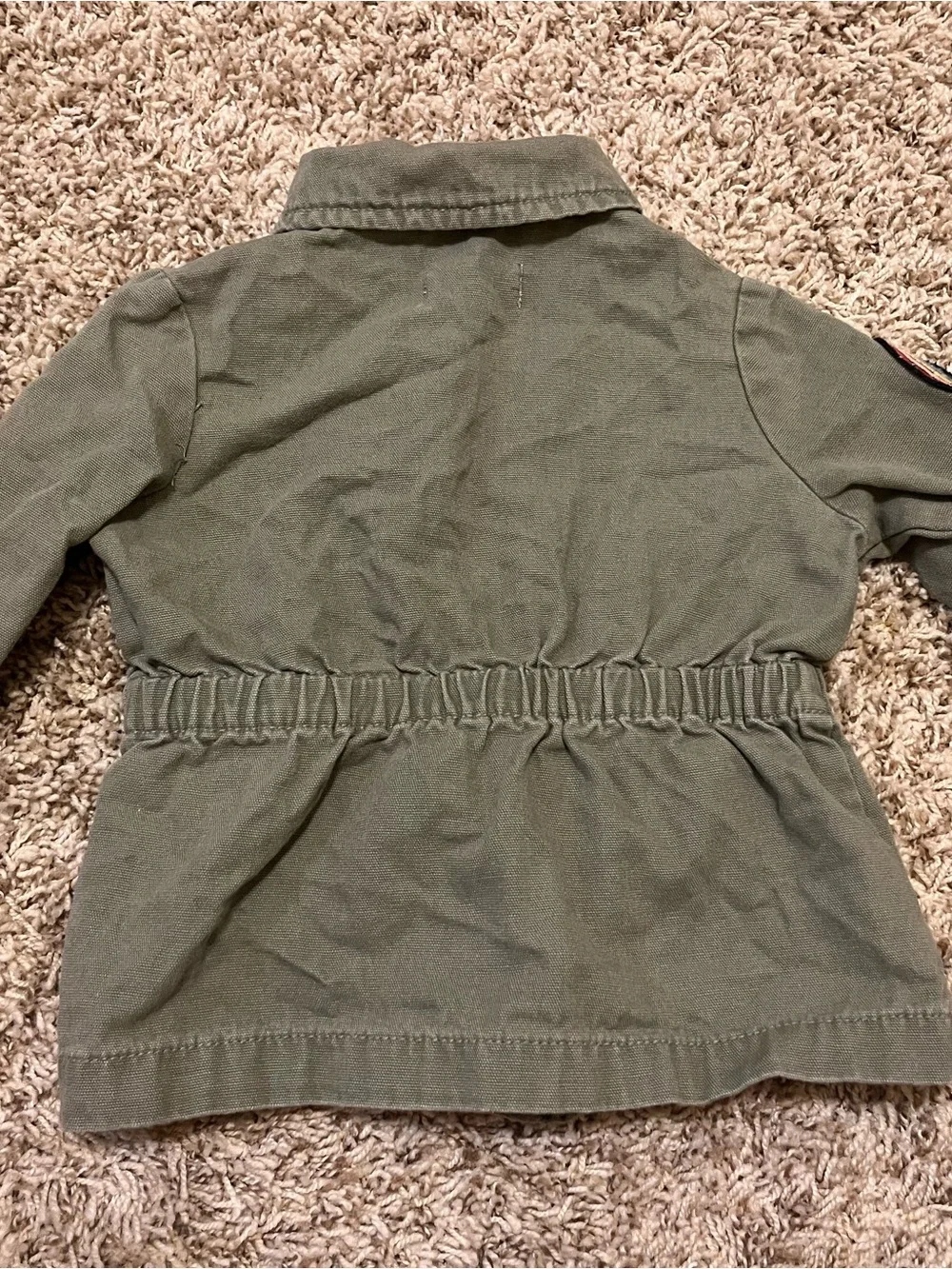 Gymboree Olive Green Utility Jacket